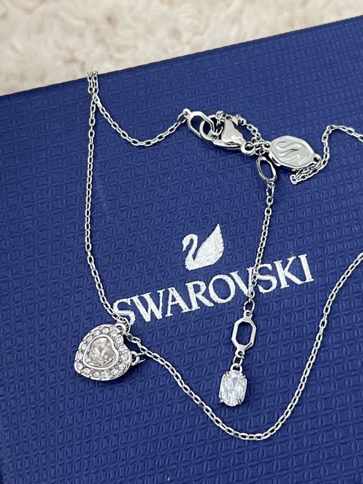 Swarovski Colar Prateado Ariana Grande e Coração