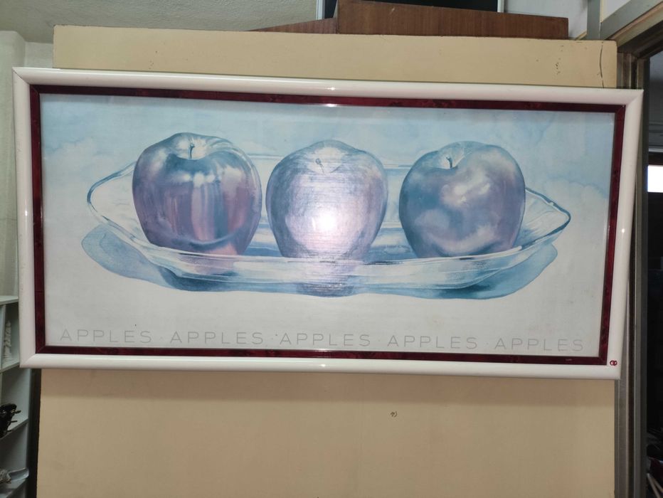 3 Quadros decorativos de Frutas 81 x 39 cm