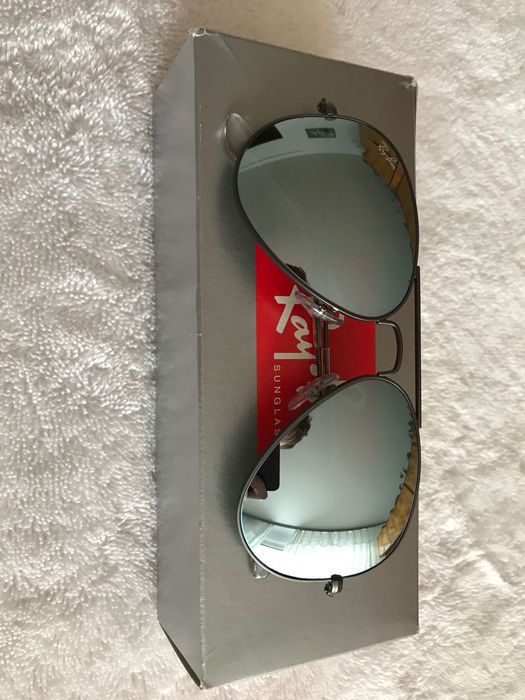 Okulary Rayban Aviator S lustrzanka