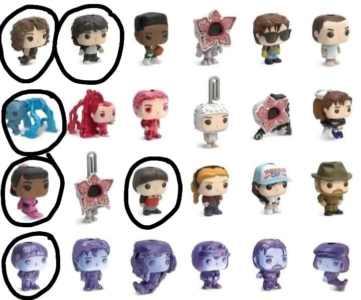 Фигурки франко поп очень странные дела