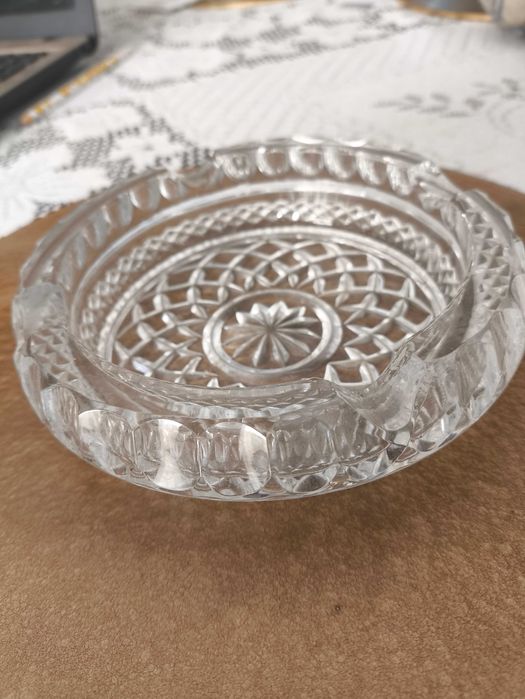 popielniczka   kryształowa