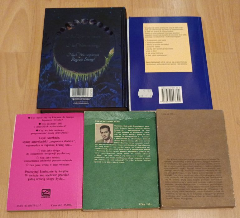 Wróżby/Astrologia/Zestaw książek/Cena za całość