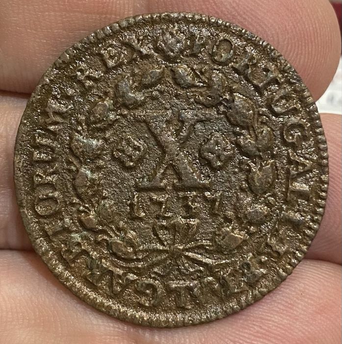 Moeda X Reis D JOAO V 1737