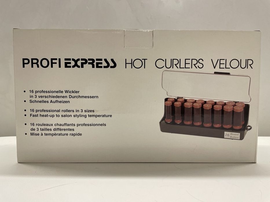 Професійні термобігуді - hot curlers velour