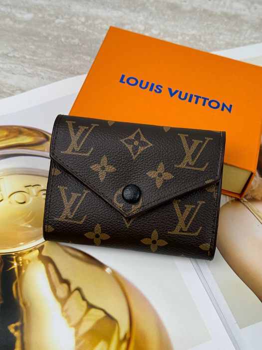 Кошелек женский Louis Vuitton маленький Луи Виттон конверт мини