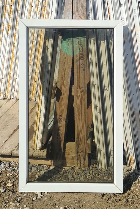 OKNA KacprzaK Witryna 73x125 FIX Używany PCV Plastikowe Lider Okna OLX