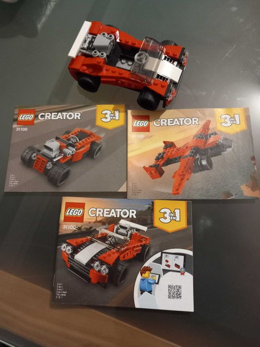 Lego Creator 31005, 31022 e 31100