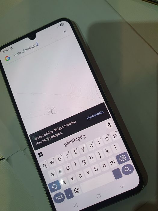 Lcd z ramką zloty kolor  org samsung a34 5g