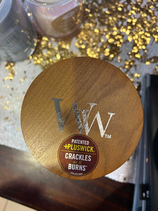 Świeca  Duża  Wood Wick  Vanilla Bean  610 g