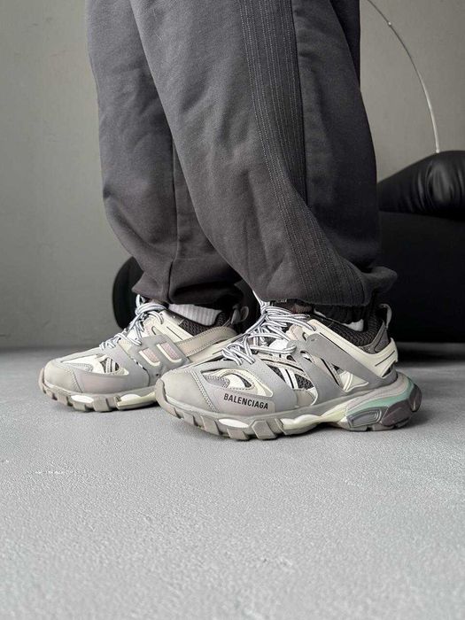 Чоловічі кросівки Balenciaga Track "Grey/Beige" Розміри 40-45