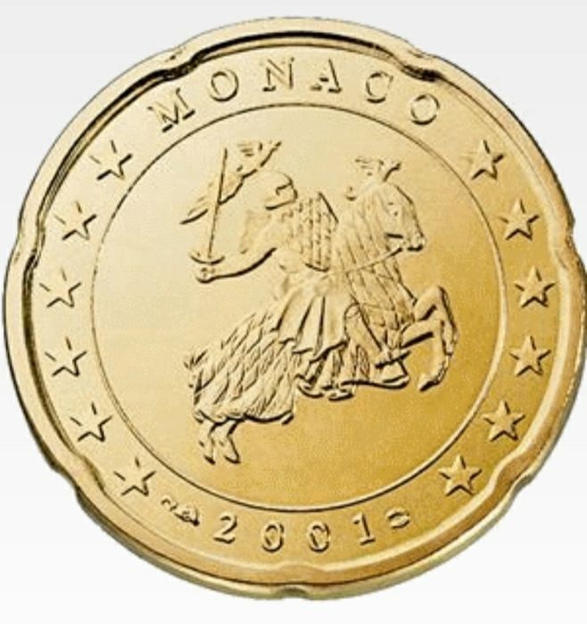Moedas  euro Monaco