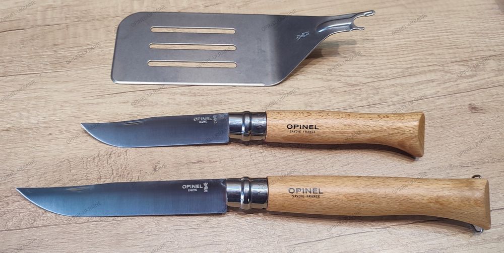 Opinel Boutique набір Франція гриль ніж лопатка щипці мангал барбекю