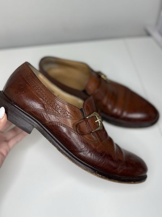 Натуральні шкіряні чоловічі туфлі 42 розмір. Чоловічі лофери