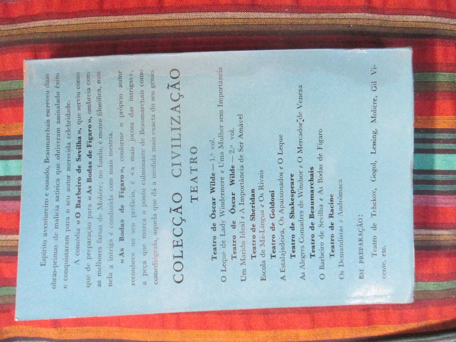 O Barbeiro de Sevilha e As Bodas do Fígaro, de Beaumarchais