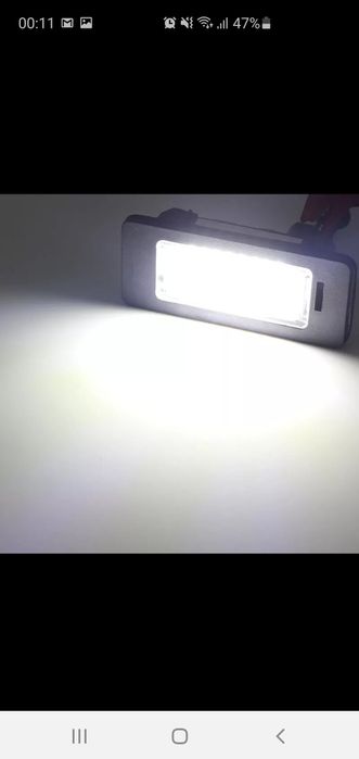 Luz de matricula led bmw série 3 E90 E91 novos em caixa