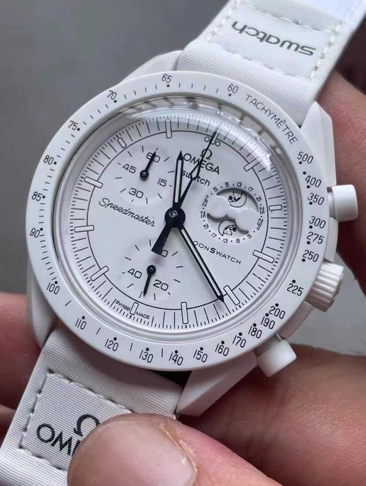 Swatch x Omega Bioceramic Moonswatch Mission To Moonphase