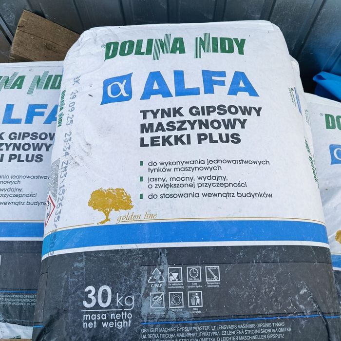 Tynk gipsowy Dolina Nidy 12 worków