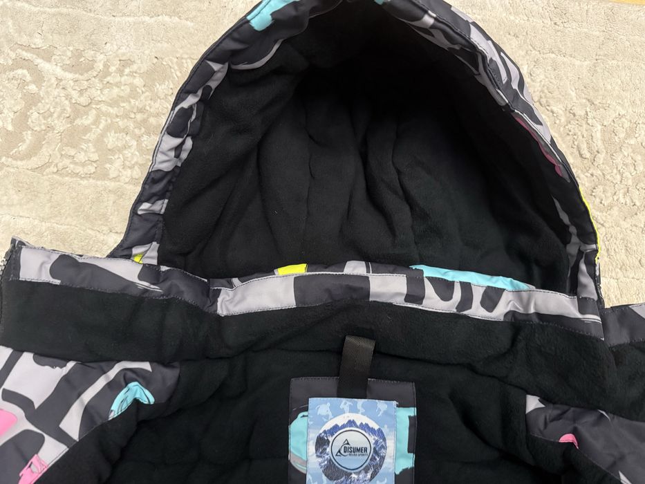 Зимовий мембранний термо костюм комплект на дівчинку 128-164 Dizumer