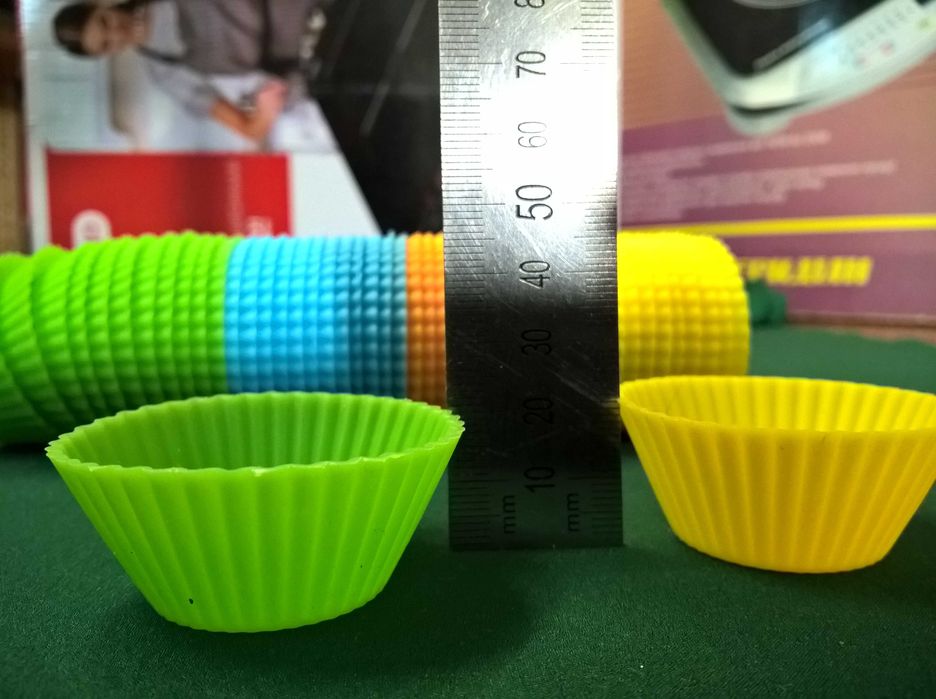 Форми для міні кексів силіконові 5х2 см