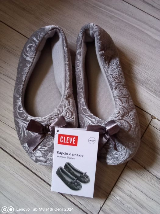 *Kapcie damskie Cleve 36/37