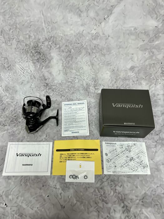 Shimano 24 Twin Power, 22 Stella, 23 Vanquish, 24 Vanford, 23 Stradic