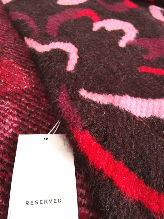 Reserved żakardowy komplet z wełną