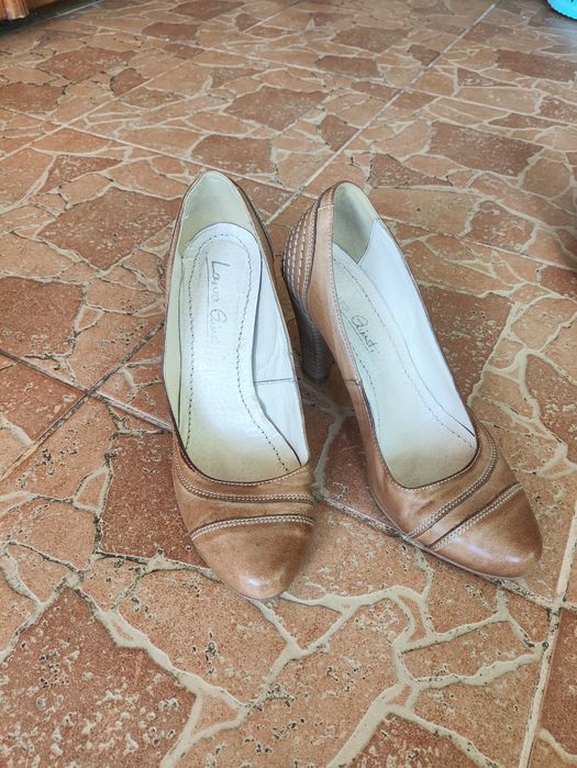 Кожаные туфли 38
