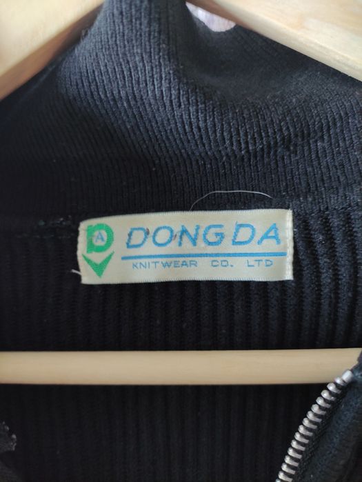 Bluza rozpinana czarna prążkowana