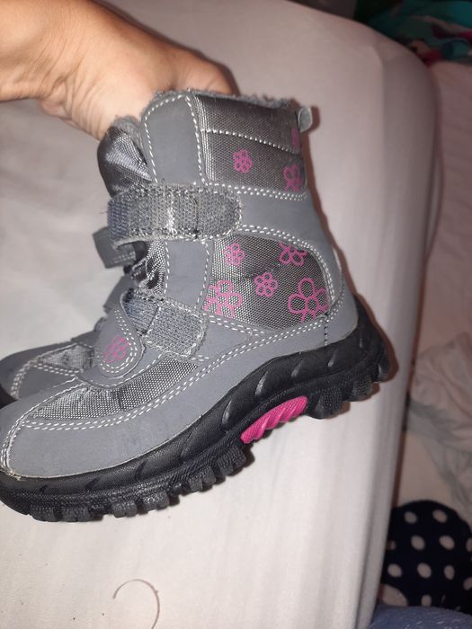 Buty dziewczęce 27 coccodrillo śniegowce zimowe trapery