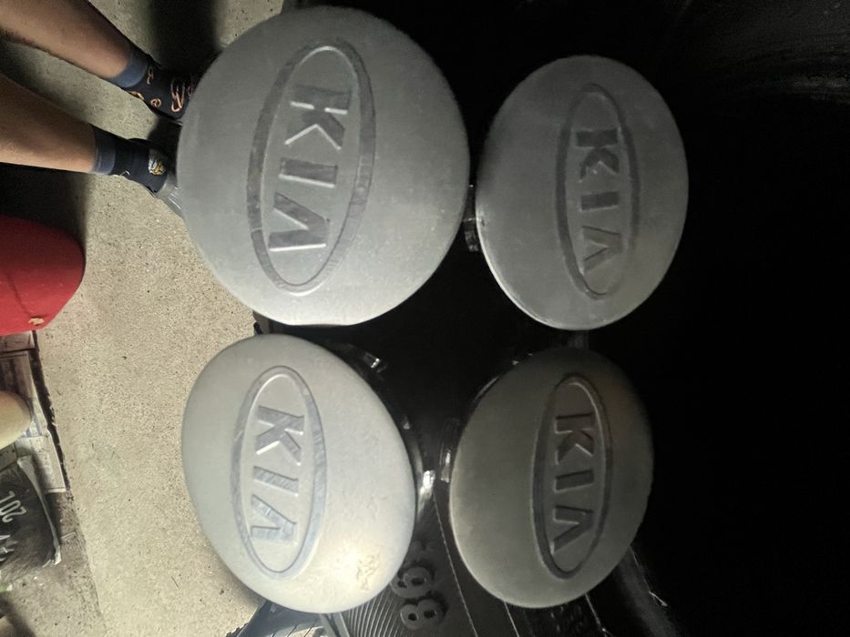 kołpaki dekielki zaślepki do alufelgi felg aluminiowych KIA felga 14"
