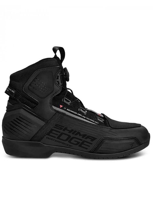Buty motocyklowe SHIMA Edge WP Black 42 OUTLET