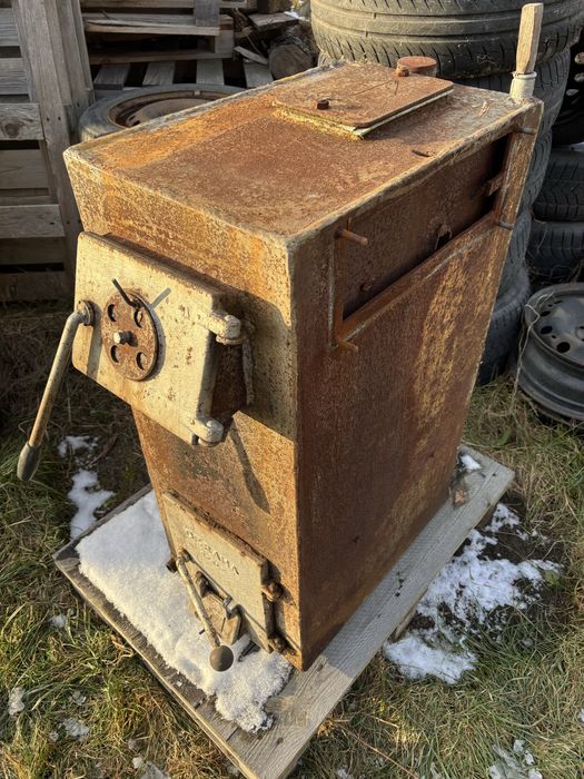 Piec nadmuchowy, nagrzewnica koza z nadmuchem do garazu, warsztatu