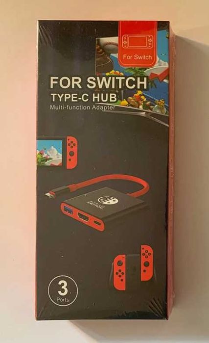 Mini Dock para Nintendo Switch na TV Hub USB-C HDMI portátil