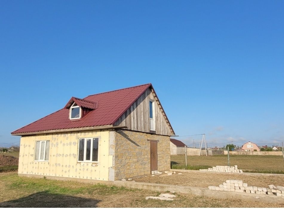 Дом новой постройки в с.Красноселка