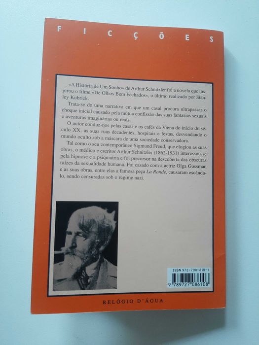 A História de um Sonho de Arthur Schnitzler da Relógio D'água