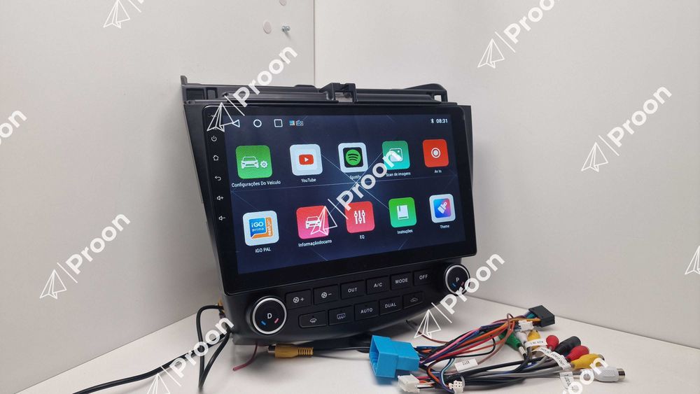 Auto Radio Honda Accord 7 2 Din Ano 2003 até 2008