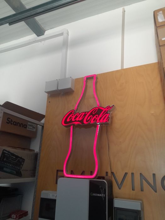 Reclame luminoso coca cola
