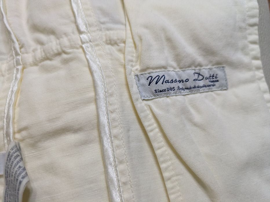 Blazer bege da Massimo Dutti