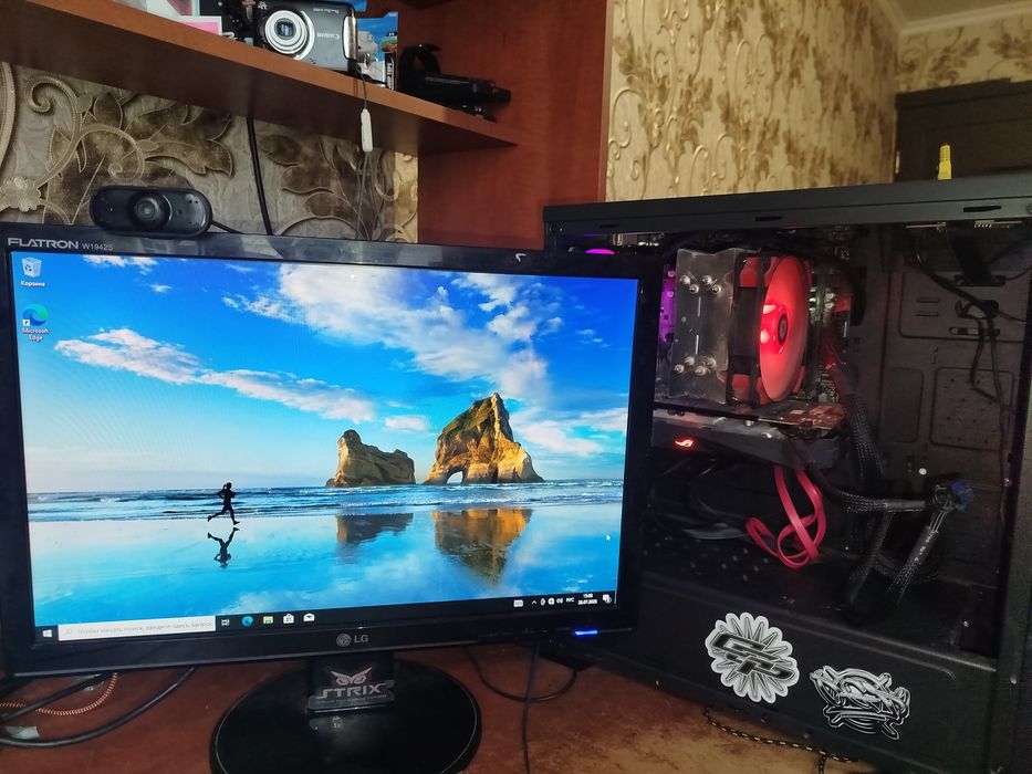 Игровой ПК Ryzen 5 1600X / RX 570 4GB / 12 ГБ ОЗУ