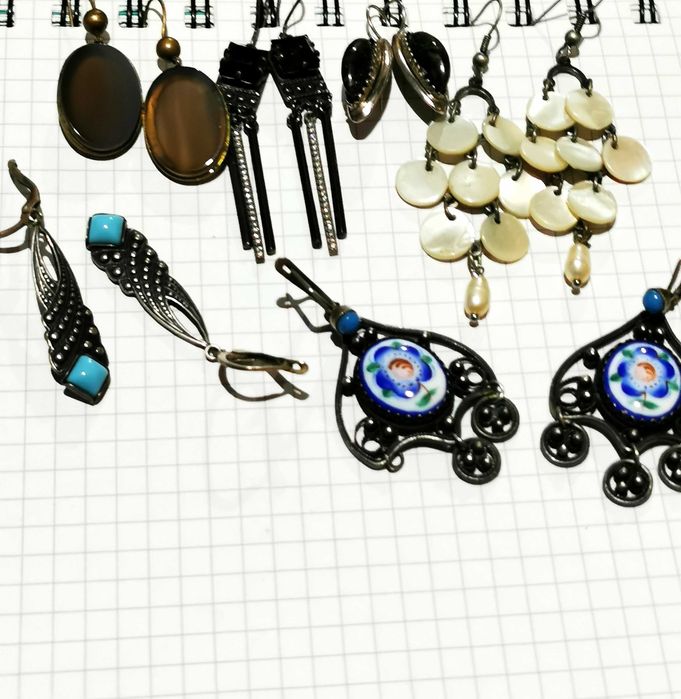 Серьги, бижутерия СССР