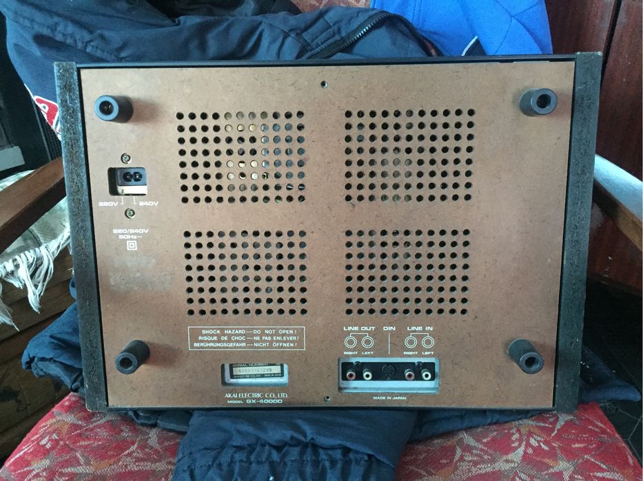 Катушечный магнитофон Akai GX-4000D (Япония)