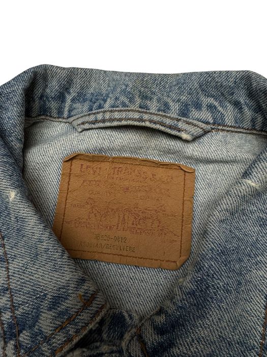 Niebieska Kurtka Jeansowa Levis L Retro vintage boxy 90s 00s diesel 80