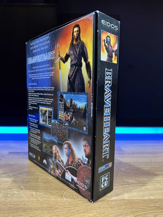 Braveheart gra (PC EN 1999) Big Box premierowe kompletne wydanie