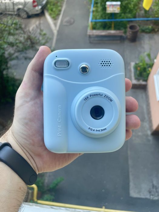 ВІДМІННА ЯКІСТЬ, Дитячий фотоапарат миттєвого друку, міні принтер