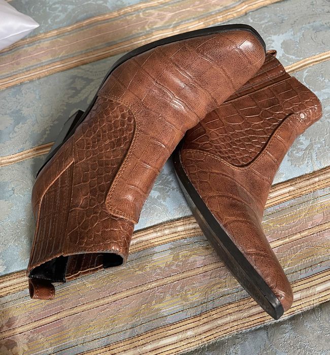 Bota senhora castanho claro, Mango