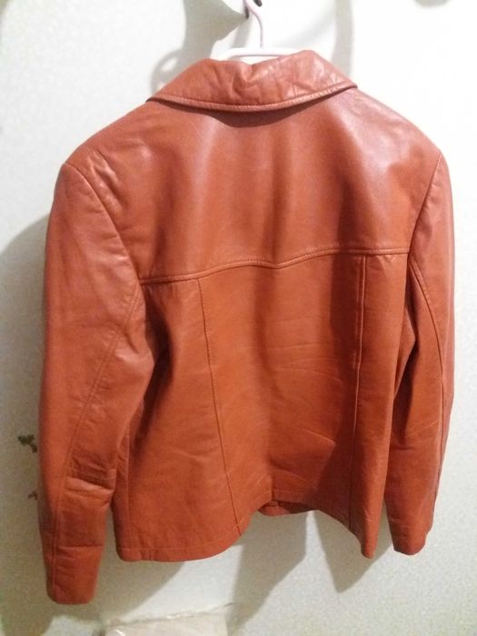Кутрочка пиджак кожаный новый 48р0