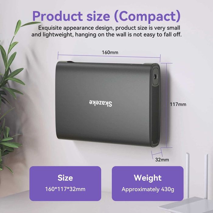 НОВИНКА 2026! Потужний UPS Skazeke 27000mAh (100Wh) для роутера та ONU