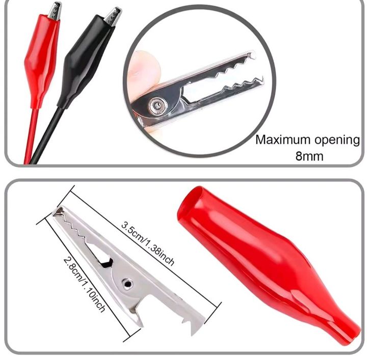 USB-кабель із затискачами типу «крокодил»