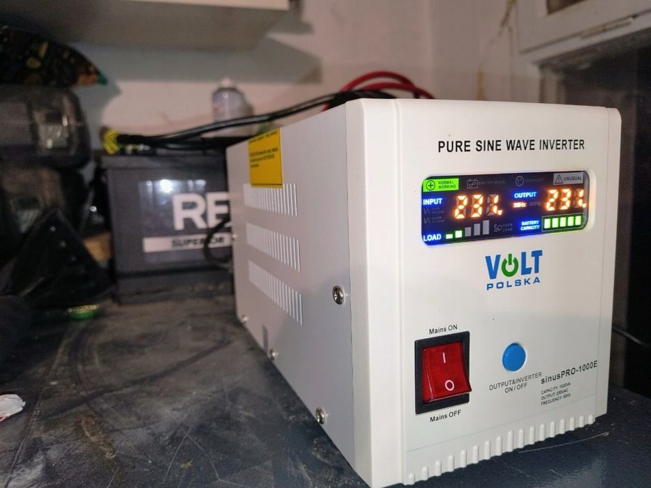 Джерело безперебійного живлення Volt Polska SINUS PRO 1000 E 12V