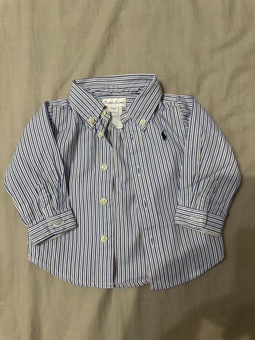 Дитячі речі одяг футболка сорочка Polo Ralph Lauren 3-12 m